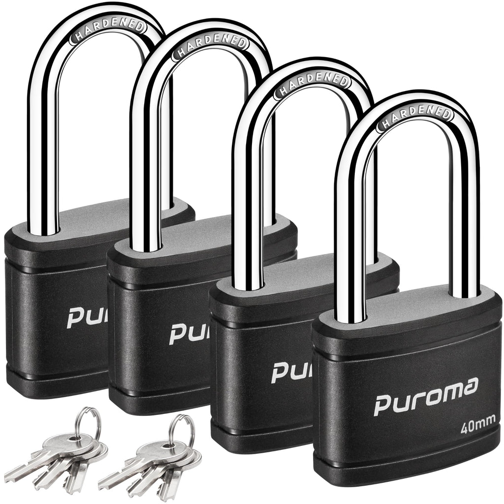 4 Keyed Padlock 6 Keys Alike 40mm R38019