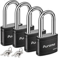 4 Keyed Padlock 6 Keys Alike 40mm R38019