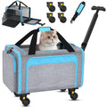 Pet Carrier with Wheels 18x11x11 T832