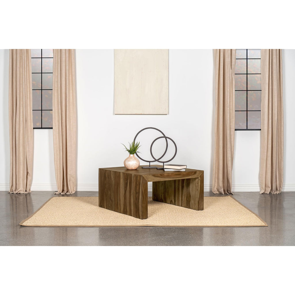 Solid Wood Square Coffee Table 34x34x18 Inches I87454