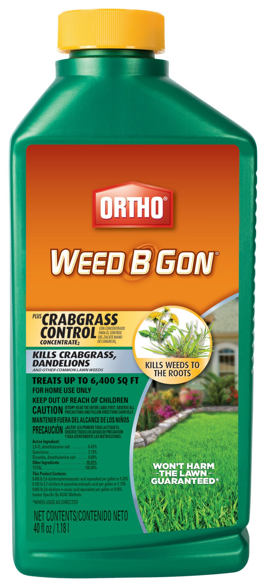 Ortho Weed B Gon Plus Crabgrass Control Concentrate2, 40 oz. B36030