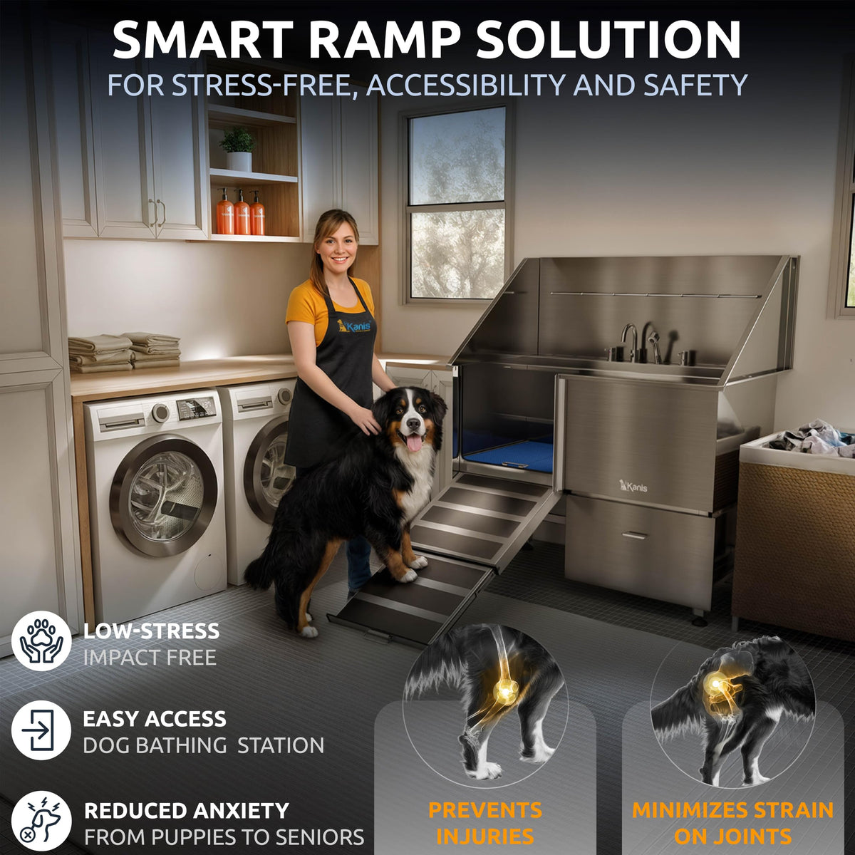 304 Stainless Steel Pet Wash Sink I729510