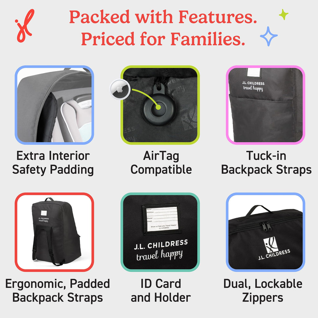 Padded Car Seat Travel Bag A11631