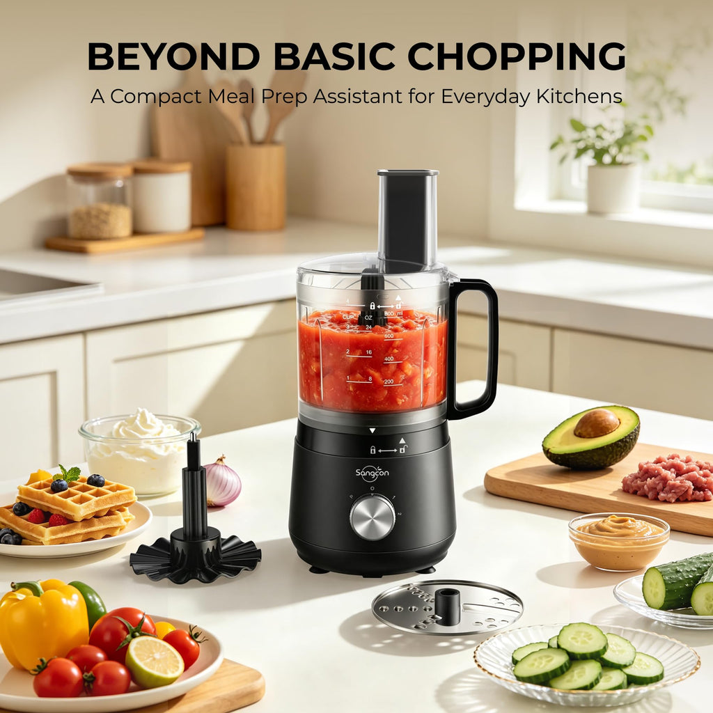 400W 4-Cup Mini Food Processor C24093