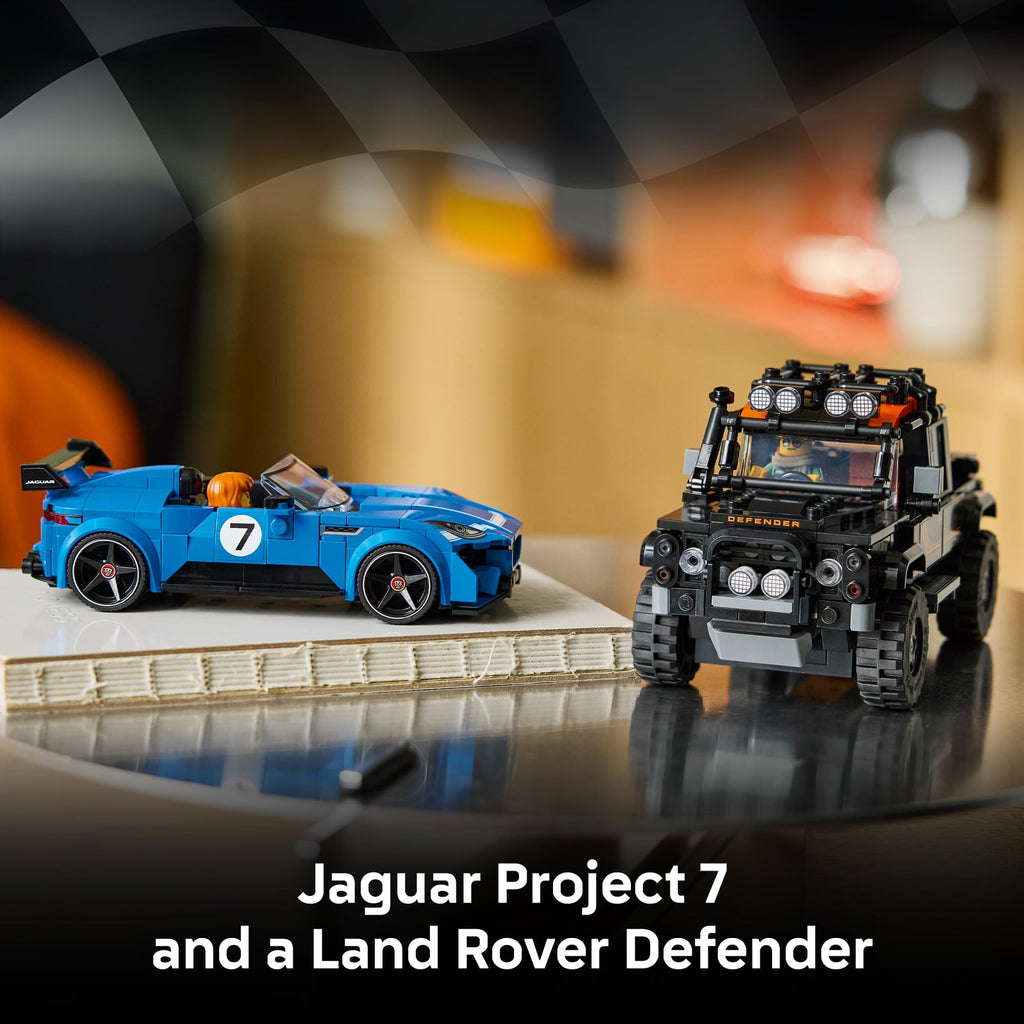Jaguar Project 7 & Land Rover Defender 77264 E280