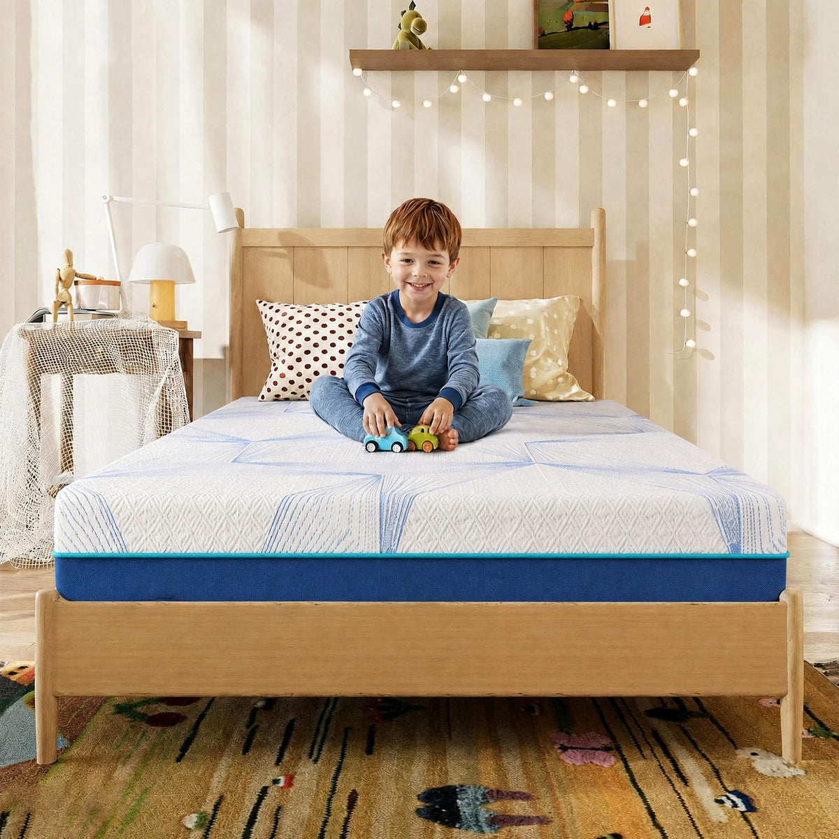 6 Inch Twin Gel Memory Foam Mattress V19609