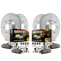 Front & Rear Brake Pad & Rotor Kit X241