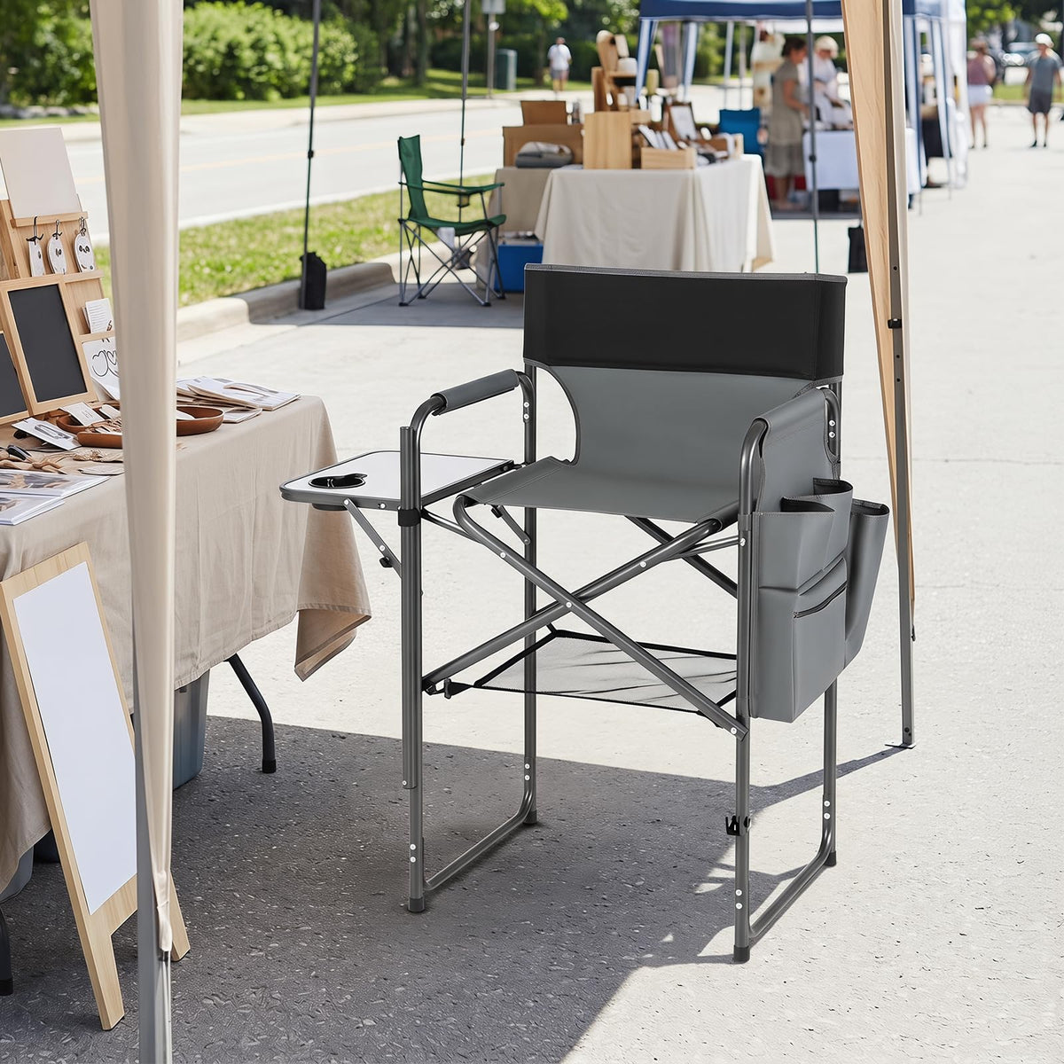 Folding Tall Director Chair Q572