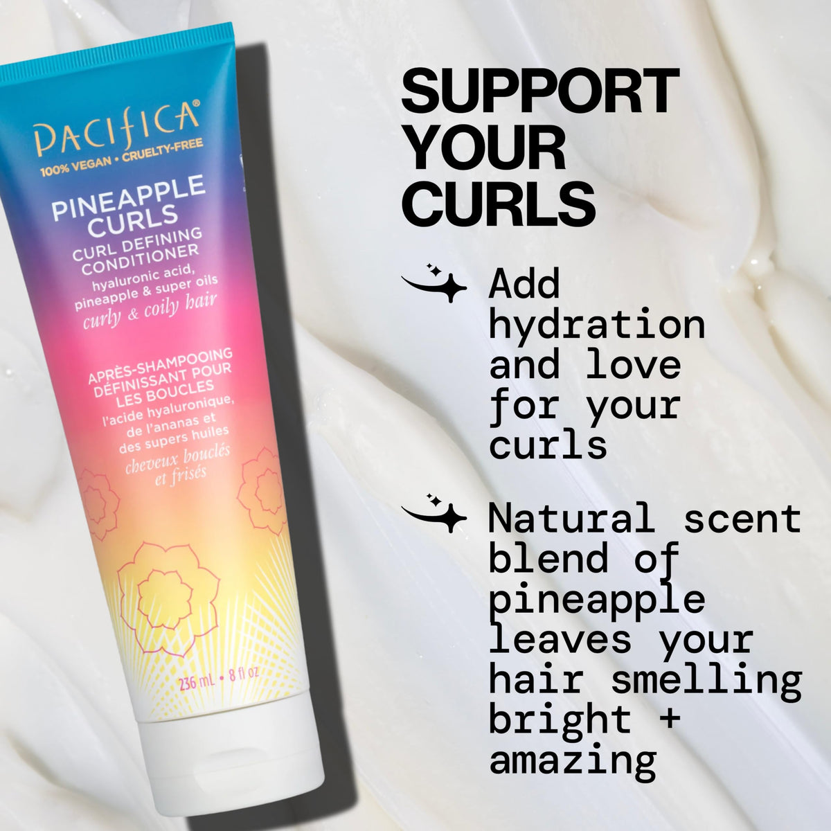 Curly Hair Shampoo & Conditioner Set, Sulfate Free C21003