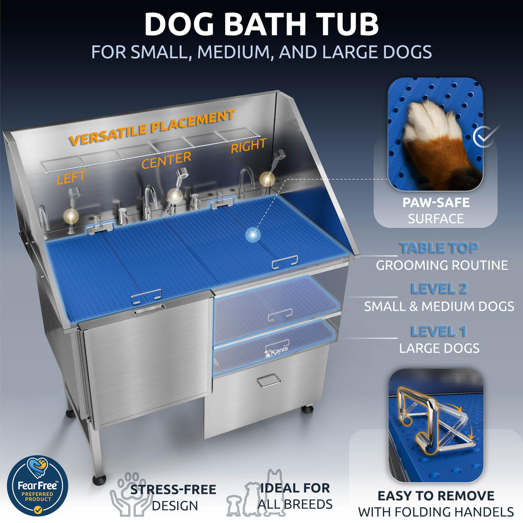 304 Stainless Steel Pet Wash Sink I729510
