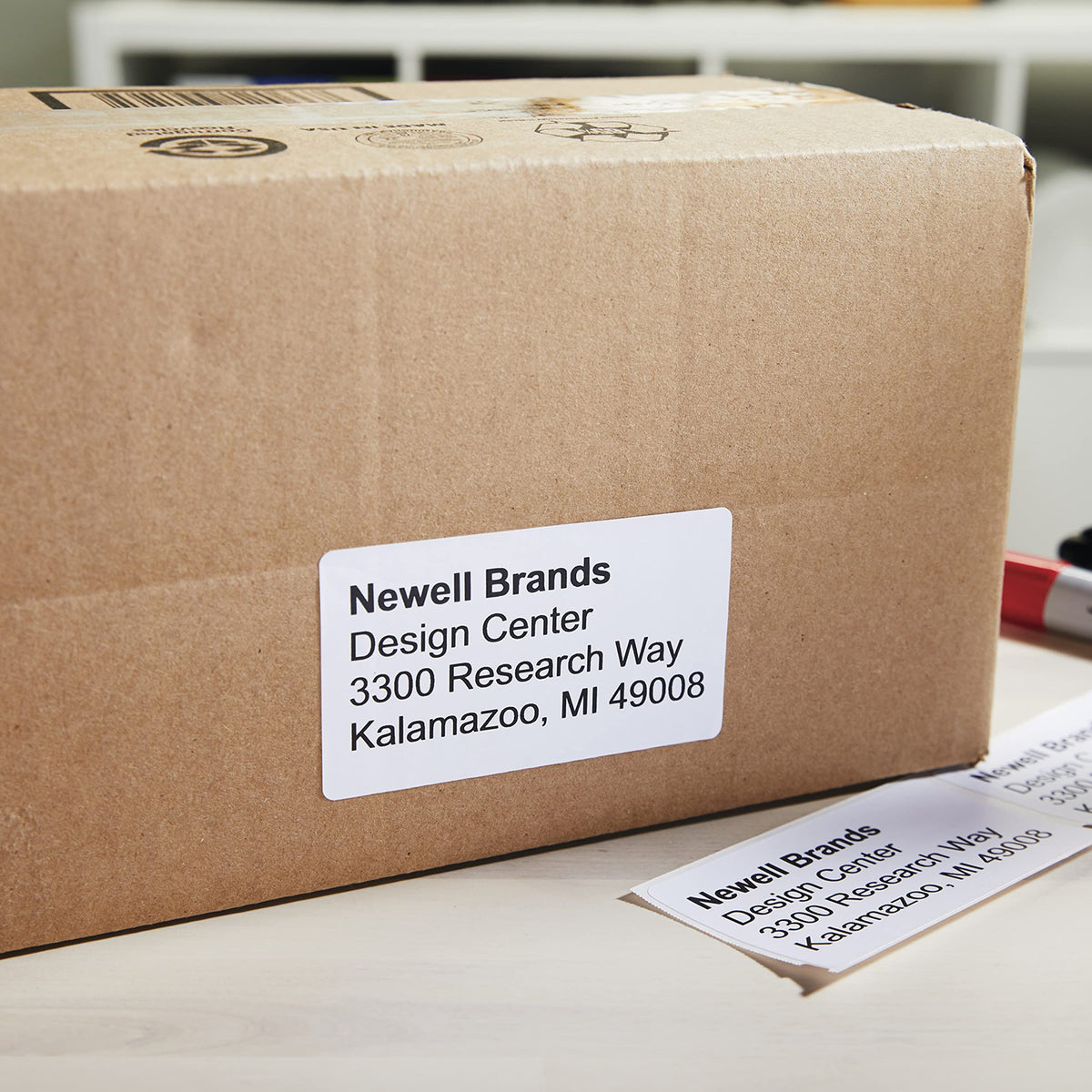 Large Shipping Labels 2-5/16" x 4", 3 Rolls of 300 H6118