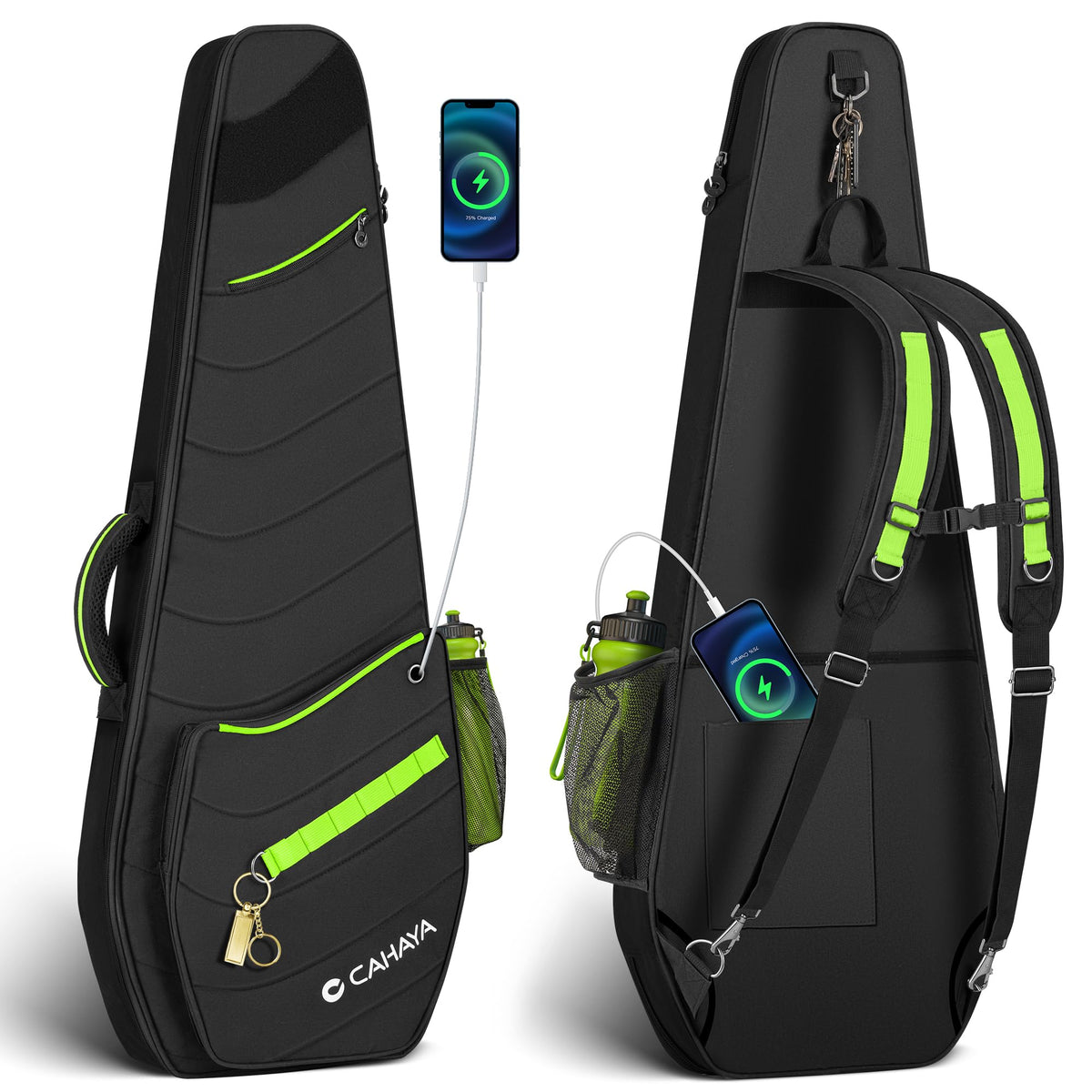0.47in Thick Padding Electric Guitar Bag T721689