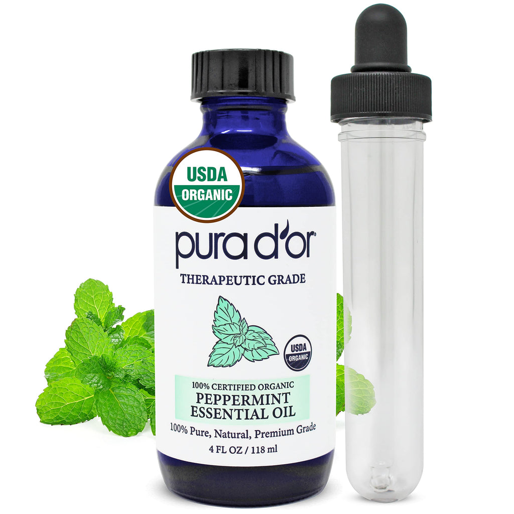Organic Lavender & Peppermint Essential Oils 4oz P27635