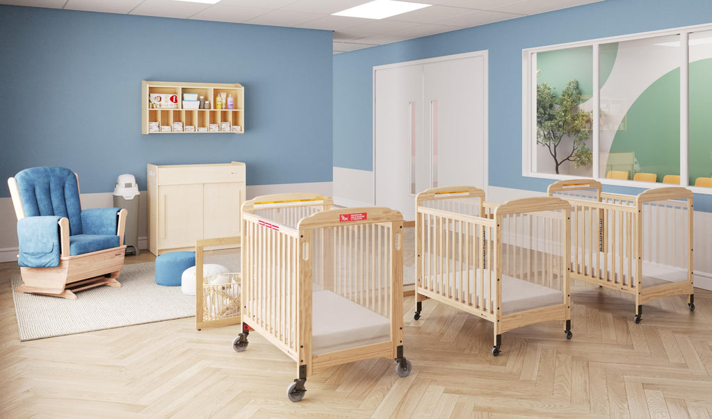 Daycare Changing Table with Built-in Shelving P722809