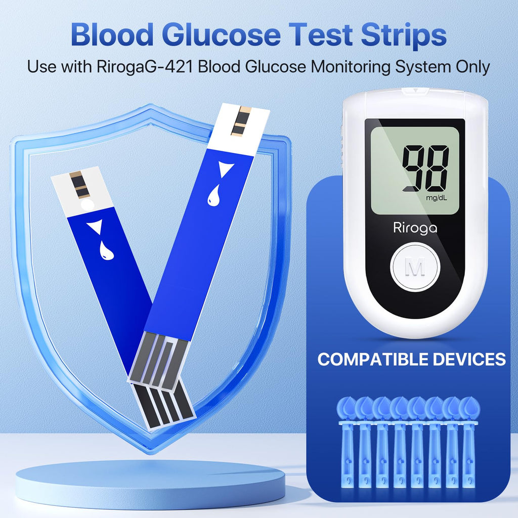 Blood Glucose Test Strips 100ct & Lancets 100ct Q44410