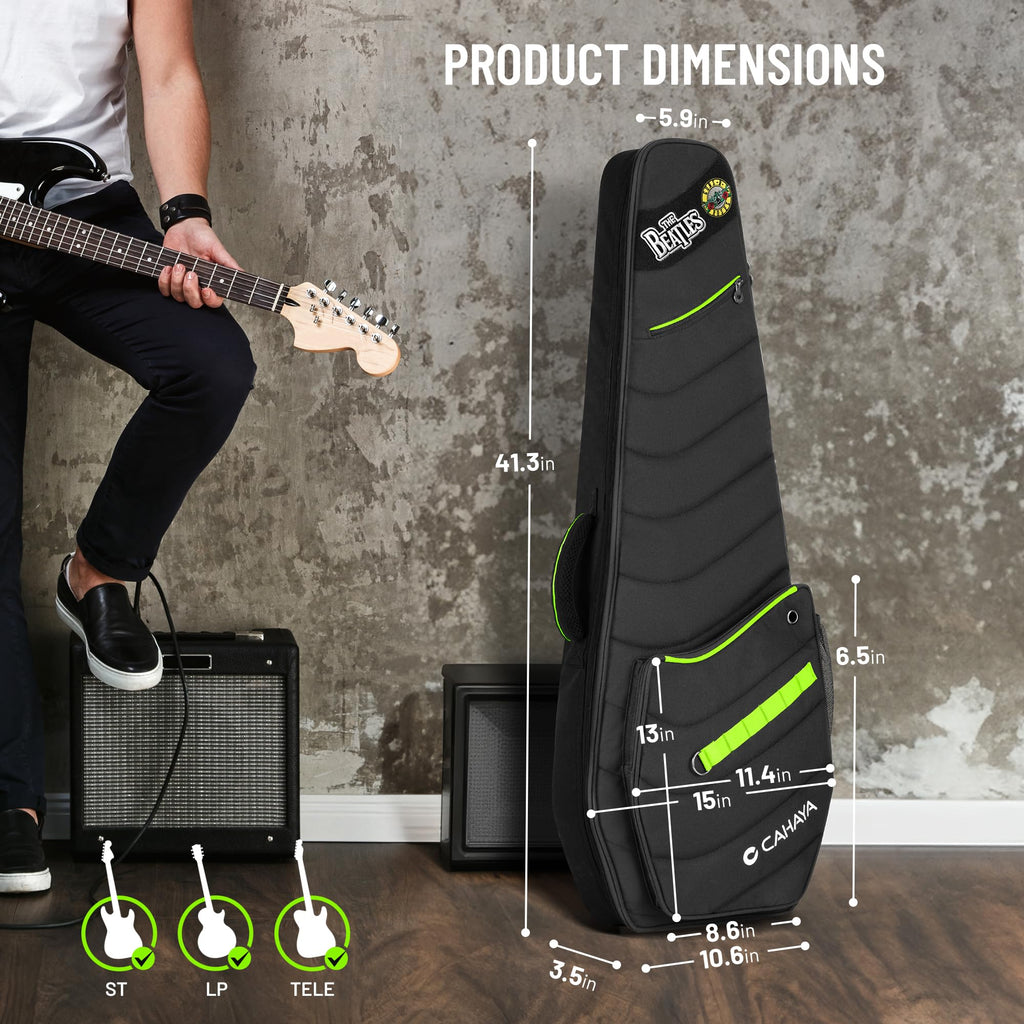 0.47in Thick Padding Electric Guitar Bag T721689