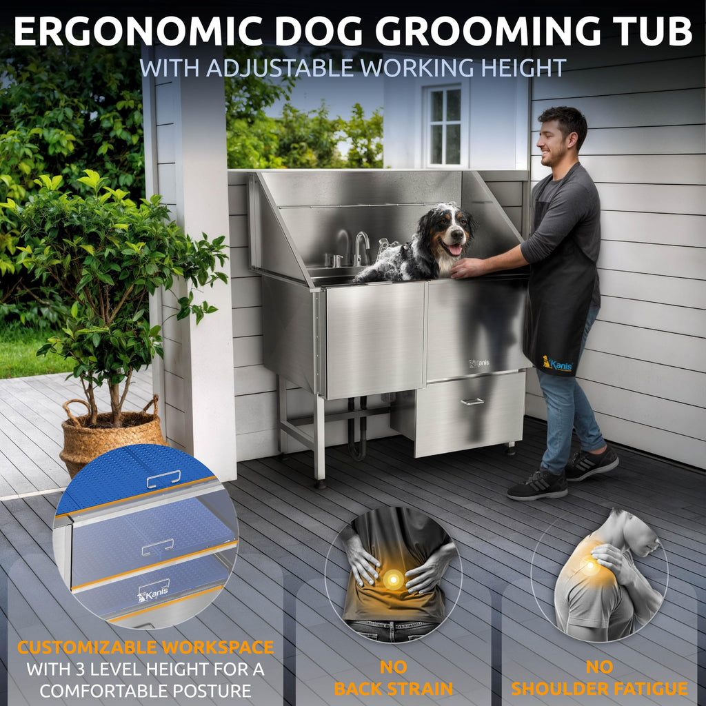 304 Stainless Steel Pet Wash Sink I729510