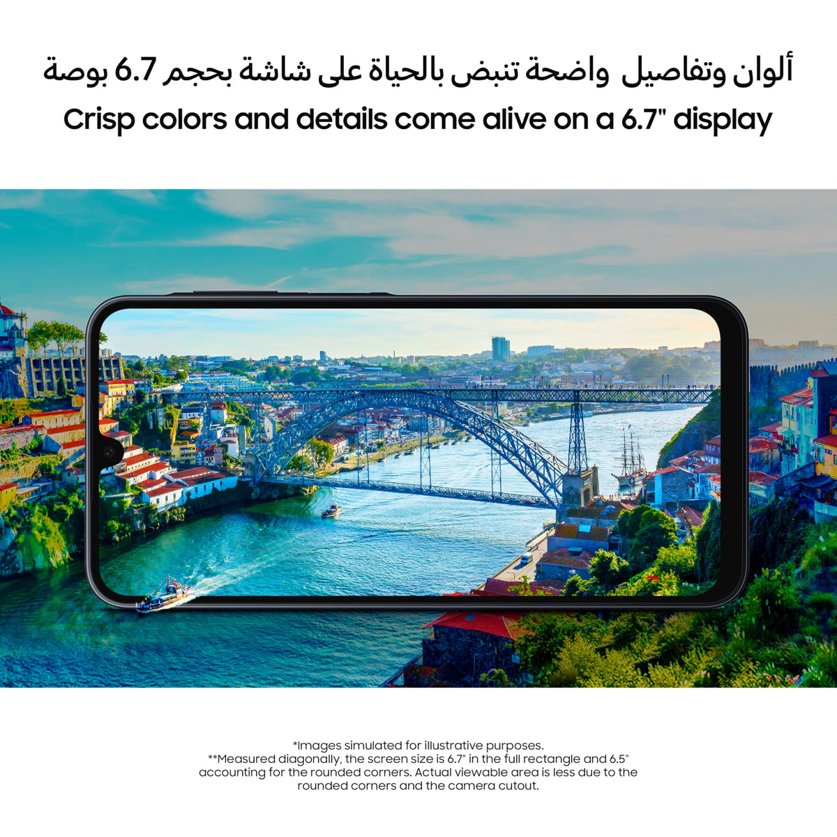 Unlocked 128GB 4GB 6.7" Dual SIM 50MP Triple Camera Smartphone B9549