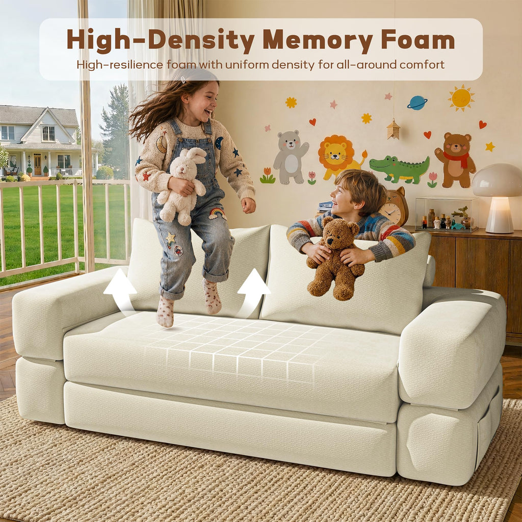 75'' Convertible Sofa Bed Queen I8342