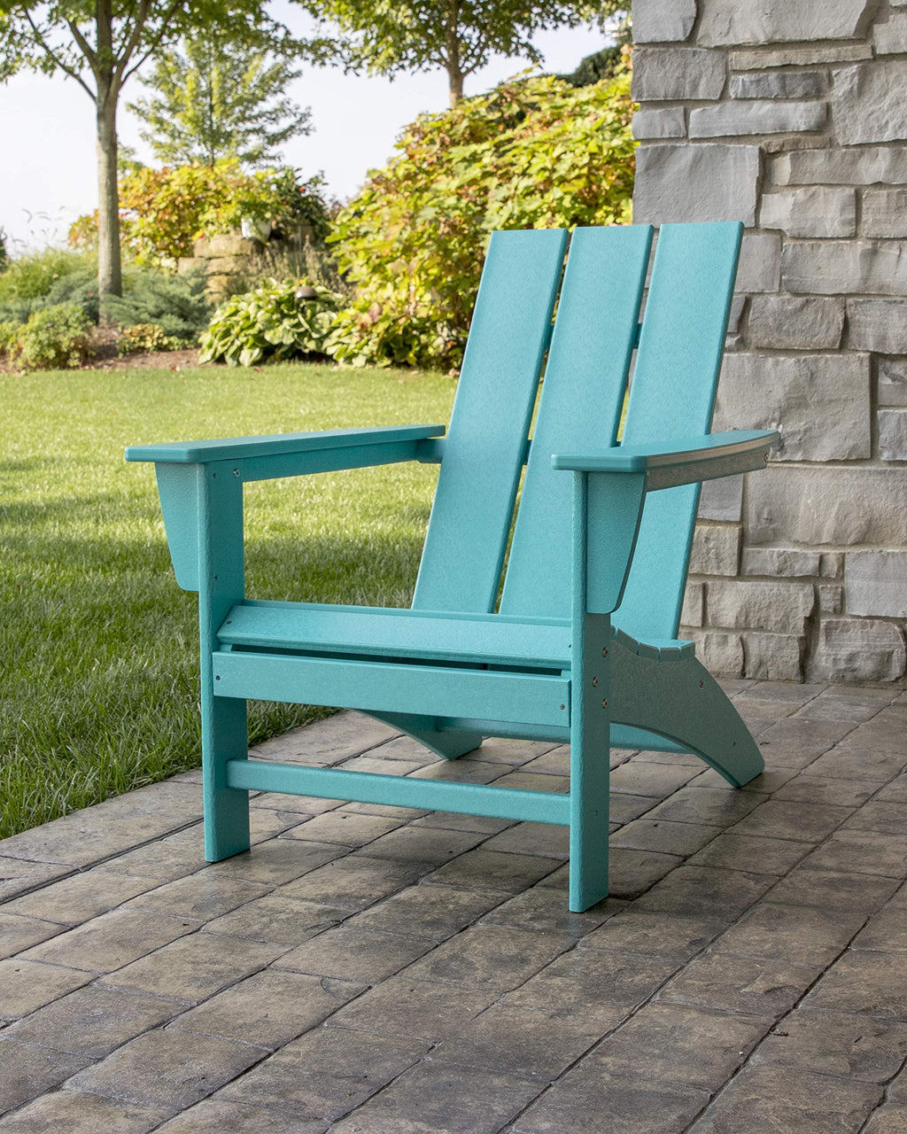 Navy Adirondack Chair & Side Table G306999
