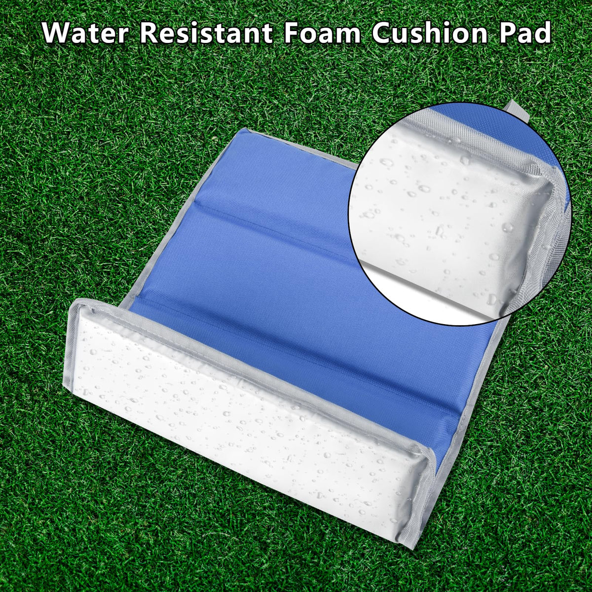 2 Pcs Foldable Foam Seat Cushion J690930